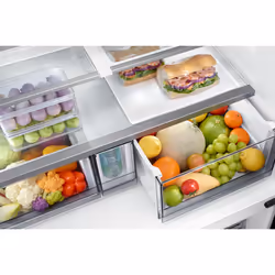 Samsung Series 8 RM70F67RDR frigorifero side-by-side Libera installazione 669 L D Acciaio inox - Vista aggiuntiva 8