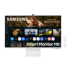 Samsung M8 M80F Monitor PC 81,3 cm (32") 3840 x 2160 Pixel 4K Ultra HD LCD Bianco