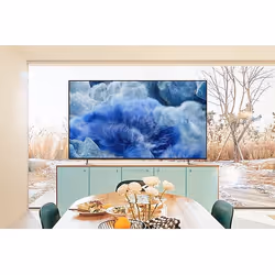 Samsung Q8F QE85Q8FAAU 2,16 m (85") 4K Ultra HD Smart TV Wi-Fi Grigio, Titanio - Vista aggiuntiva 3