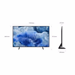 Samsung QE50Q8FAAUXZT TV 127 cm (50") 4K Ultra HD Smart TV Wi-Fi Grigio - Vista aggiuntiva 4