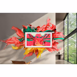 Samsung The Frame TQ65LS03FWU 165,1 cm (65") 4K Ultra HD Smart TV Wi-Fi Nero - Vista aggiuntiva 2