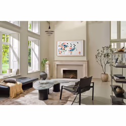 Samsung The Frame TQ65LS03FWU 165,1 cm (65") 4K Ultra HD Smart TV Wi-Fi Nero - Vista aggiuntiva 4