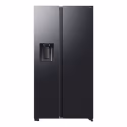 Samsung Frigorifero Side By Side 640L RS70F64KEFEF, Libera installazione, Porta americana, Argento, 2 porta/porte, 36/64, LED