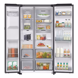 Samsung Series 9 Frigorifero Side By Side Family Hub 614L RS90F66BEFEF