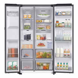 Samsung Series 9 Frigorifero Side By Side Family Hub 614L RS90F67BETEF - Vista aggiuntiva 7