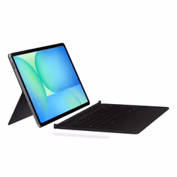 Samsung Galaxy Tab S10 FE+ Book Cover Keyboard — AI Key, Italiano, Trackpad, Samsung, Galaxy Tab S10 FE+, Nero, 150°