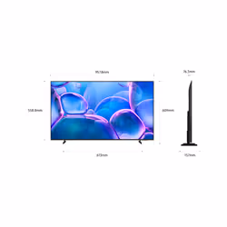 Samsung TU43U7005FK 109,2 cm (43") 4K Ultra HD Smart TV Wi-Fi Nero - Vista aggiuntiva 5