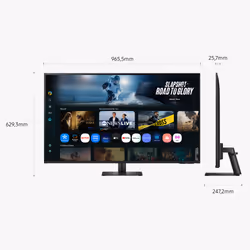 Samsung M7 Smart Monitor - M70F da 43" UHD - Vista aggiuntiva 5