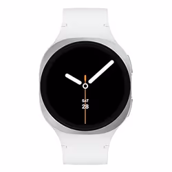 Samsung Galaxy Watch 8 3,81 cm (1.5") AMOLED 40 mm Digitale 480 x 480 Pixel Touch screen 4G Argento Wi-Fi GPS (satellitare)