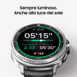 Samsung Galaxy Watch8 Classic (White, BT, 46mm) Smartwatch Galaxy AI, design resistente agli urti, lunetta girevole, processore 3nm, monitoraggio attività fisica e sonno, One UI 8 - Vista aggiuntiva 8