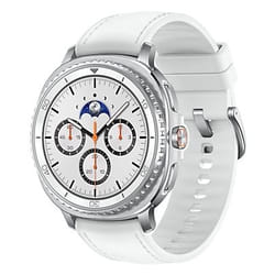 Samsung Galaxy Watch 8 Classic 3,3 cm (1.3") AMOLED 46 mm Digitale 438 x 438 Pixel Touch screen Argento Wi-Fi GPS (satellitare)
