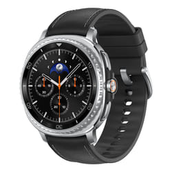 Samsung Galaxy Watch8 Classic 3,3 cm (1.3") AMOLED 46 mm Digitale 438 x 438 Pixel Touch screen Argento Wi-Fi GPS (satellitare)