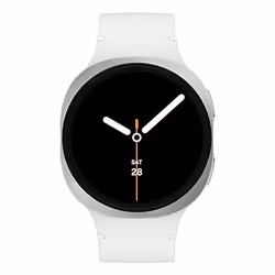 Samsung Galaxy Watch 8 3,81 cm (1.5") AMOLED 44 mm Digitale 480 x 480 Pixel Touch screen Argento Wi-Fi GPS (satellitare)