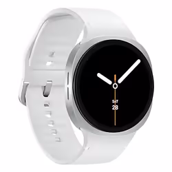Samsung Galaxy Watch 8 3,81 cm (1.5") AMOLED 44 mm Digitale 480 x 480 Pixel Touch screen Argento Wi-Fi GPS (satellitare) - Vista aggiuntiva 4