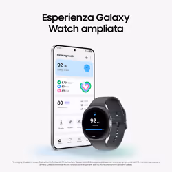Samsung Galaxy Watch8 (Silver, BT, 44mm) Smartwatch Galaxy AI, allenatore personale, design resistente agli urti, processore 3nm, monitoraggio attività fisica e sonno, One UI 8 - Vista aggiuntiva 8