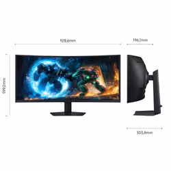 Samsung Monitor Gaming Odyssey G7 - G75F da 40" WUHD Curvo - Vista aggiuntiva 5