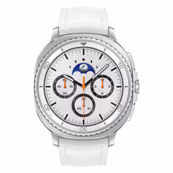Samsung Galaxy Watch 8 Classic 3,3 cm (1.3") AMOLED 46 mm Digitale 438 x 438 Pixel Touch screen 4G Argento Wi-Fi GPS (satellitare) - Vista aggiuntiva 2