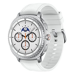 Samsung Galaxy Watch 8 Classic 3,3 cm (1.3") AMOLED 46 mm Digitale 438 x 438 Pixel Touch screen 4G Argento Wi-Fi GPS (satellitare)