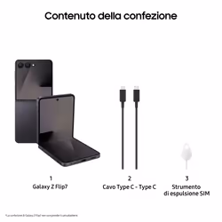 Samsung Galaxy Z Flip7 AI, RAM 12GB, 256GB,  Jetblack - Vista aggiuntiva 7