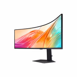 Samsung S95UC Monitor PC 124,5 cm (49") 5120 x 1440 Pixel Dual QHD LCD Nero - Vista aggiuntiva 3