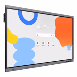Samsung LH65WAFPLGC lavagna interattiva 165,1 cm (65") 3840 x 2160 Pixel Touch screen Nero, Grigio - Vista aggiuntiva 2