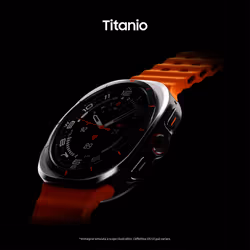 Samsung Galaxy Watch Ultra 2025 (Titanium Blue, LTE, 47mm) Smartwatch Galaxy AI, Design resistente agli urti, Batteria a lunga durata, Cassa in titanio di grado aerospaziale