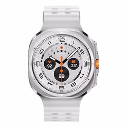 Samsung Galaxy Watch Ultra 3,81 cm (1.5") AMOLED 47 mm Digitale 480 x 480 Pixel Touch screen 4G Titanio, Bianco Wi-Fi GPS (satellitare) - Vista aggiuntiva 2