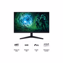 Samsung Monitor Gaming Odyssey G5 - G53F da 27" QHD Flat - Vista aggiuntiva 4