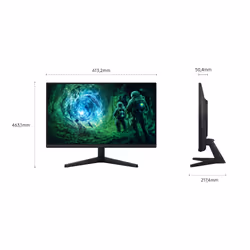 Samsung Monitor Gaming Odyssey G5 - G53F da 27" QHD Flat - Vista aggiuntiva 5