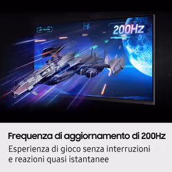 Samsung Monitor Gaming Odyssey G5 - G53F da 27" QHD Flat - Vista aggiuntiva 6