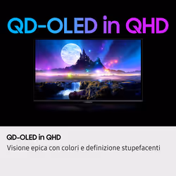 Samsung Monitor Gaming Odyssey OLED G5 - G50SF da 27" QHD Flat - Vista aggiuntiva 6