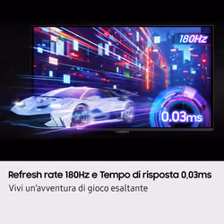 Samsung Monitor Gaming Odyssey OLED G5 - G50SF da 27" QHD Flat - Vista aggiuntiva 8