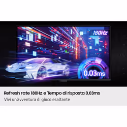 Samsung Monitor Gaming Odyssey OLED G5 - G50SF da 27'' QHD Flat - Vista aggiuntiva 8