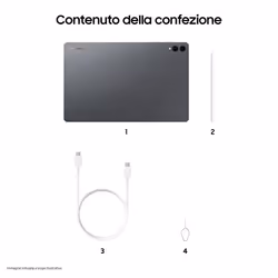Samsung Galaxy Tab S11 Ultra 512 GB 37,1 cm (14.6") 12 GB Grigio - Vista aggiuntiva 7