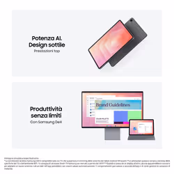 Samsung Galaxy Tab S11, Tablet AI, Wi-Fi, Design Leggero, Strumenti AI Multimodali, DeX, RAM 12GB, 256 GB, Batteria a Lunga Durata, Gray - Vista aggiuntiva 2