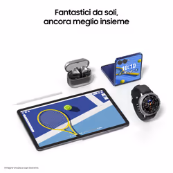 Samsung Galaxy Tab S11, Tablet AI, Wi-Fi, Design Leggero, Strumenti AI Multimodali, DeX, RAM 12GB, 256 GB, Batteria a Lunga Durata, Gray - Vista aggiuntiva 5