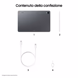 Samsung Galaxy Tab S11, Tablet AI, Wi-Fi, Design Leggero, Strumenti AI Multimodali, DeX, RAM 12GB, 256 GB, Batteria a Lunga Durata, Gray - Vista aggiuntiva 7