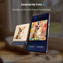 Samsung Galaxy S26 Ultra Smartphone AI, 1TB, Privacy Display integrato, Processore potente, Assistente Foto, Camera 200 MP, 5000 mAh, Sky Blue - Vista aggiuntiva 6