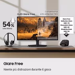 Samsung Monitor Gaming Odyssey OLED G6 – G61SH da 27” QHD Flat - Vista aggiuntiva 3