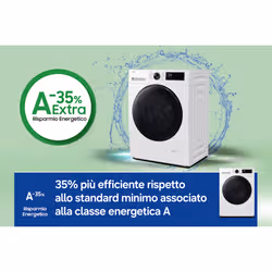 Samsung Lavasciuga Crystal Clean ‎9Kg + ‎6Kg WD90HG5U34BEET - Vista aggiuntiva 5