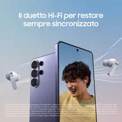 Samsung Galaxy Buds4 Pro, White, Corpo in metallo, Altoparlante a 2 vie e doppio amplificatore, Chiamate cristalline, Audio a 360°, ANC migliorata, Controllo adattivo del rumore, Connessione senza interruzioni e One UI, AI pronto ai comandi vocali - Vista aggiuntiva 7