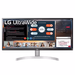 LG 29WN600-W, 73,7 cm (29"), 2560 x 1080 Pixel, UltraWide Full HD, LED, 5 ms, Argento