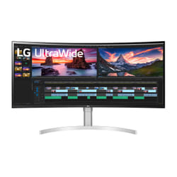 LG 38WN95C-W Monitor PC 96,5 cm (38") 3840 x 1600 Pixel UltraWide Quad HD Nero, Argento, Bianco