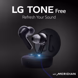 LG TONE Free FN6 Black Auricolari Bluetooth True Wireless con custodia UVnano - Vista aggiuntiva 5