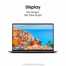 Samsung NP760VJG-KG3IT laptop Copilot+ PC Intel Core Ultra 7 355 Computer portatile 40,6 cm (16") WUXGA 16 GB LPDDR5x-SDRAM 512 GB SSD Wi-Fi 6E (802.11ax) Windows 11 Home Grigio - Vista aggiuntiva 5