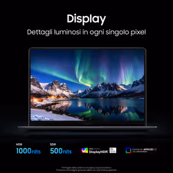 Samsung Galaxy Book6 Pro (16", Ultra 7 356H, 32GB), Copilot+PC, lntel® Core™ Ultra 7 processor 356H, 1TB, Portatile, Batteria fino a 30 ore*, Design sottile, Dynamic AMOLED 2X display, Touchscreen, Touchpad Aptico, Galaxy Al, Gray - Vista aggiuntiva 7