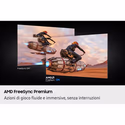 Samsung Monitor Gaming Odyssey G4 - G40H da 25" FHD Flat - Vista aggiuntiva 4