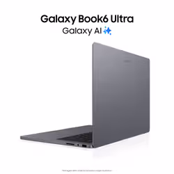 Samsung Galaxy Book6 Ultra (16", Ultra 7 356H, 32GB), Copilot+PC, NVIDIA® GeForce RTX™ 5060, Processore lntel® Core™ Ultra 7 356H, 1TB, Portatile, Batteria fino a 30 ore*, Dynamic AMOLED 2X, Touchscreen, Touchpad Aptico, Galaxy Al, Gray - Vista aggiuntiva 3