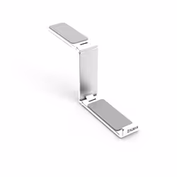 Zalman ZM-FH10 SV, Porta cuffie, Alluminio, Gomma, Acciaio, 88 g, Argento