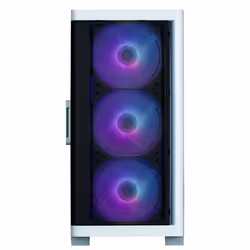 Zalman M4 WHITE computer case Mini Tower Nero, Bianco - Vista aggiuntiva 5